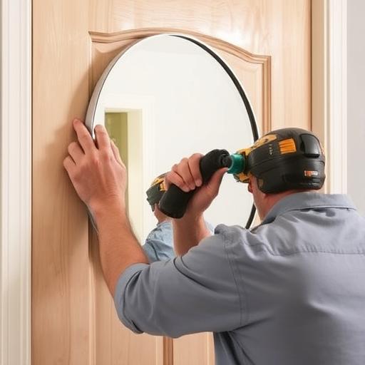 How to Hang a Mirror on a Hollow Door