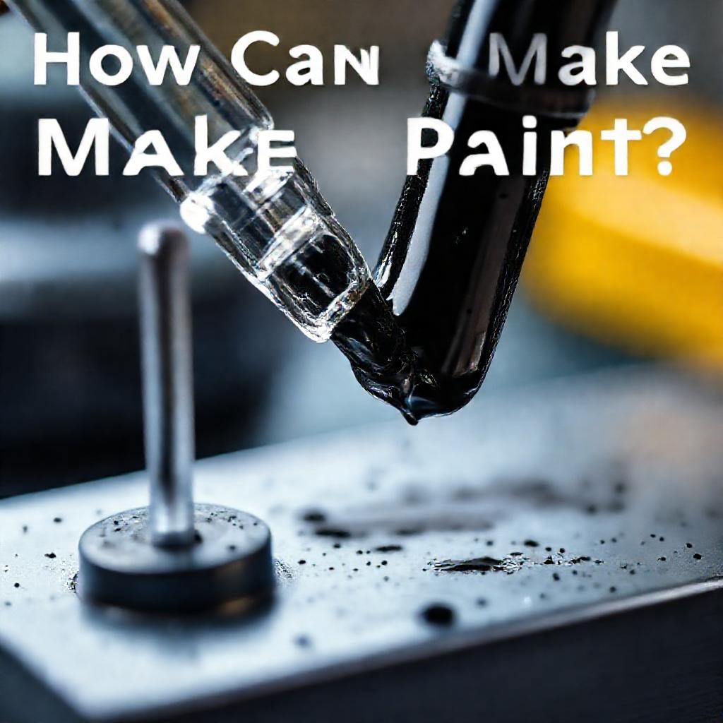 How Can You Make Black Paint
