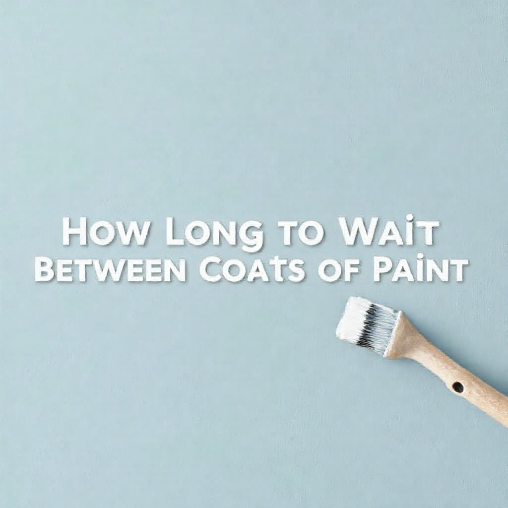 How Long to Wait Between Coats of Paint