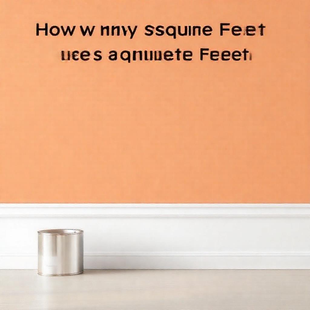 How Many Square Feet Does a Gallon of Paint Cover