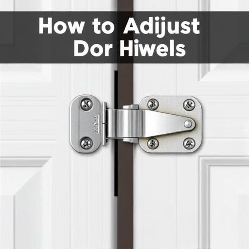 How to Adjust Door Hinges