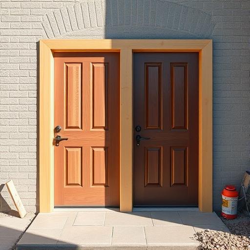 How to Build Sloped Basement Doors