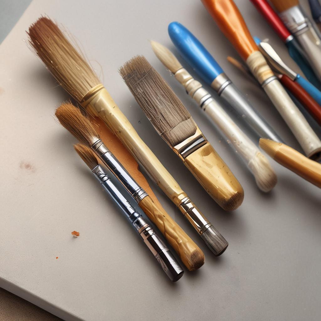 How to Clean Oil Paint Brushes
