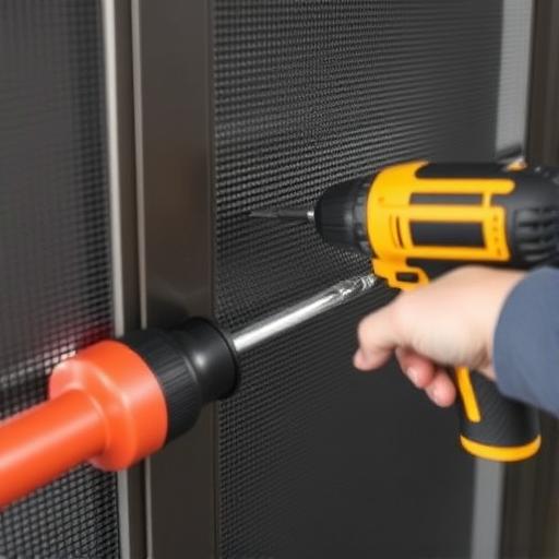 How to Cover Drill Holes on Screen Door Frame
