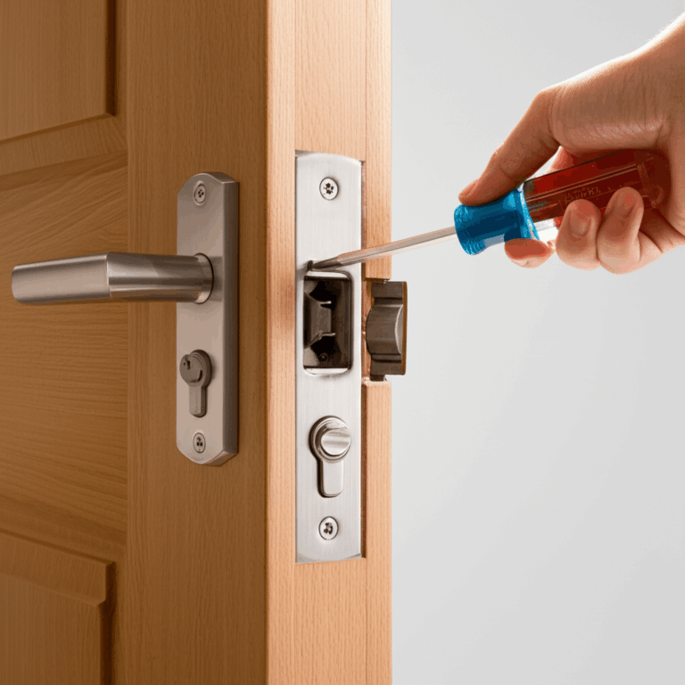 How to Fix a Door That Won't Latch