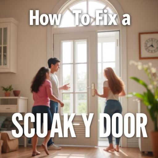 How to Fix a Squeaky Door