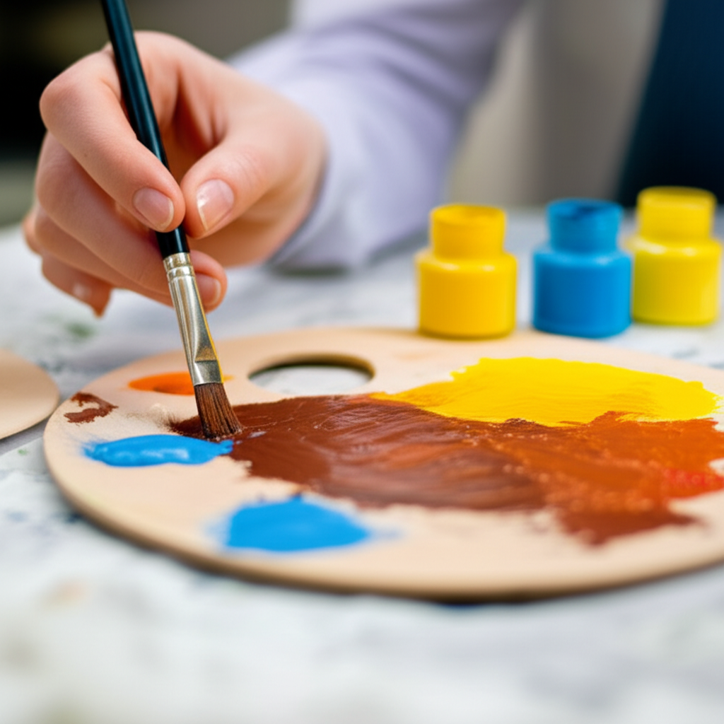 How to Make Brown Paint