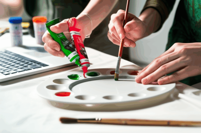 How to Make Brown Paint