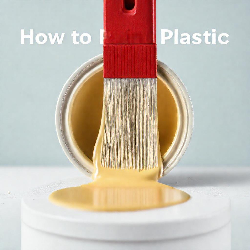 How to Paint Plastic